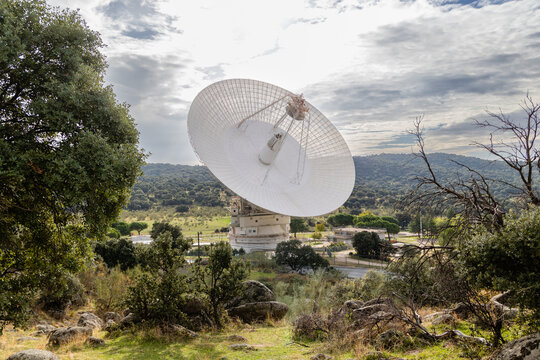 Deep Space Communications Complex in Robledo de Chavela, Madrid, Spain