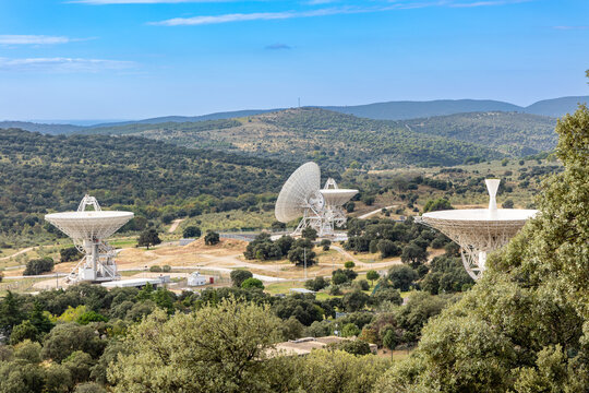 Deep Space Communications Complex in Robledo de Chavela, Madrid, Spain