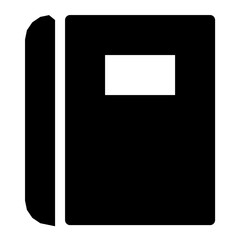 Notepad Flat Vector Icon