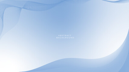 Modern abstract white and blue minimal background with business and corporate concept