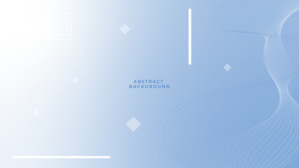 Obraz premium Modern abstract white and blue minimal background with business and corporate concept