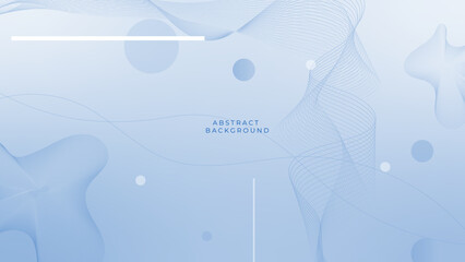 Naklejka premium Modern abstract white and blue minimal background with business and corporate concept