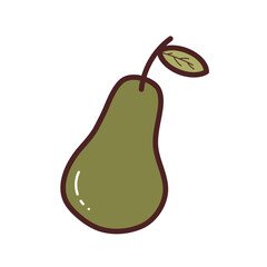 Avocado Fruit Element