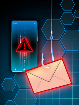 Phishing attack using email