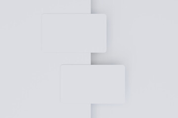 Obraz na płótnie Canvas Professional Elegant modern minimal business card template design