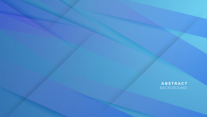 Abstract colorful minimal blue background with technology and wave curve concept