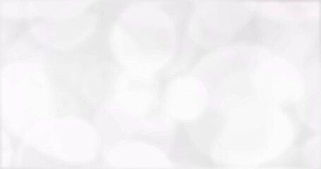 White bokeh background