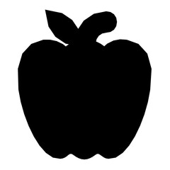 Apple Flat Vector Icon
