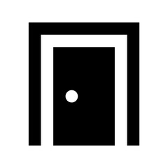 Door Flat Vector Icon