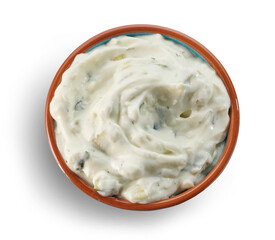 bowl of tzatziki sauce