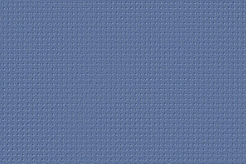 Fototapeta na wymiar Digitally embossed image of blue woven aida cloth used for cross stitch