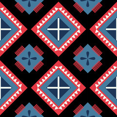 Obraz premium seamless pattern with shapes