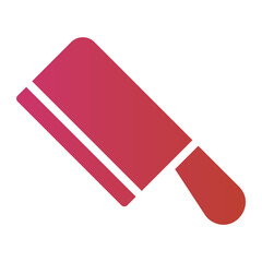 cleaver gradient icon