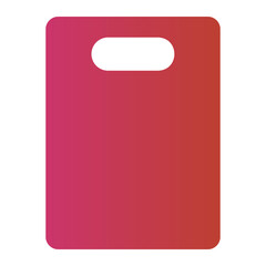 cutting board gradient icon