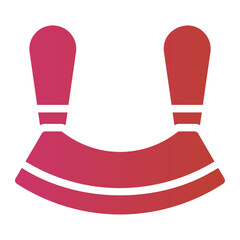 mezzaluna gradient icon