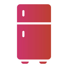refrigerator gradient icon