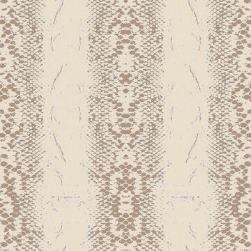 Seamless snake texture, python pattern, snake skin.