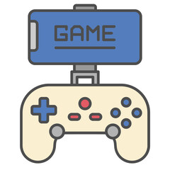 game controller and phone