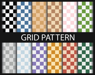 chess board. chess pattern. grid pattern. seamless pattern.