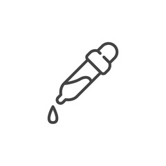 Dispenser, dropper, medical tool, picker, pippet icon