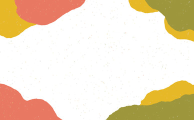 おしゃれな和紙柄　背景イラスト
