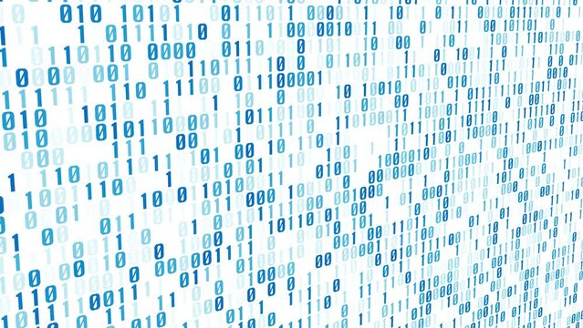 Binary creative algorithm network deep learning background graphic symbol