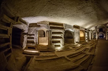 Foto op Canvas Catacombs of San Gennaro Italy © Mugur