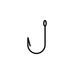 Fishing Hook line icon