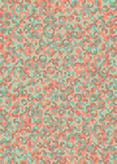 Abstract Geometric Pattern generative computational art illustration