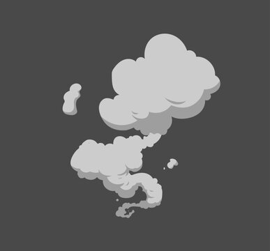 Cartoon motion explosions. Animated explosion shot, explode fire frames. Exploding effect frames vector illustration. Explosion cartoon animation, boom movement, explore effect. 