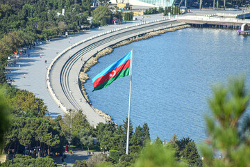 Azerbaijan flag 