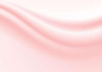 light pink background abstract cloth or liquid waves illustration