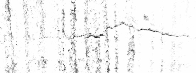 White stone and concrete grunge wall texture background with wall plaster, scratches and cracks.