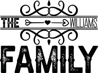 The Walker Family svg