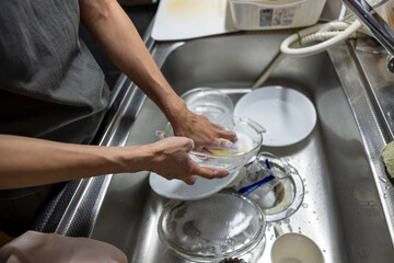 食器洗い