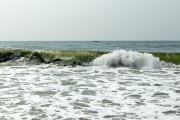 Bay of Bengal from the Marina Beach, Chennai