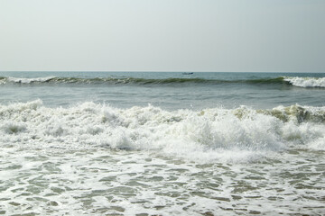 Bay of Bengal from the Marina Beach, Chennai