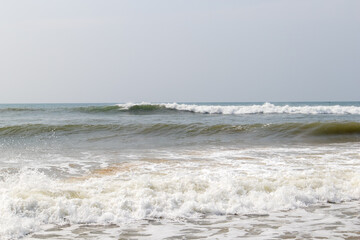 Bay of Bengal from the Marina Beach, Chennai