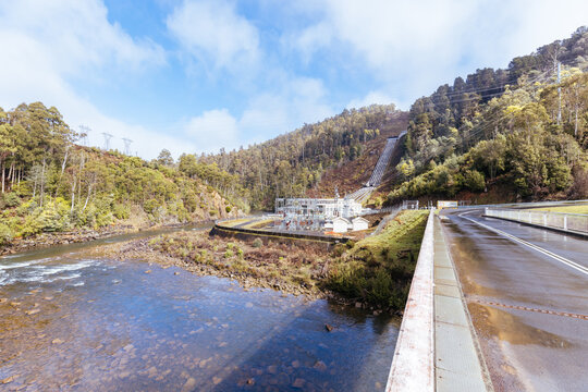 Tarraleah Power Station In Tasmania Australia