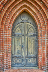 Seitenportal des Doberaner Münsters, Bad Doberan, Mecklenburg-Vorpommern