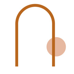 aesthetic brown pink boho 