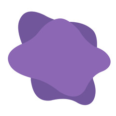aesthetic blob purle