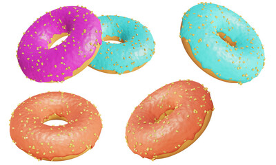3d donut rendering