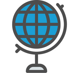 global grid ball icon