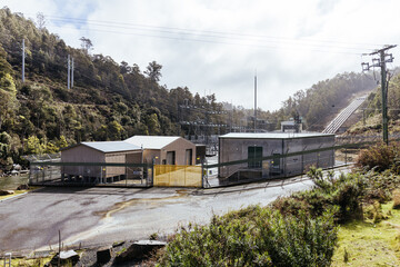 Tarraleah Power Station in Tasmania Australia