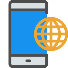 mobile internet icon