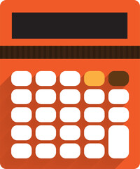 Icon calculator. Business concept and digital marketing. PNG