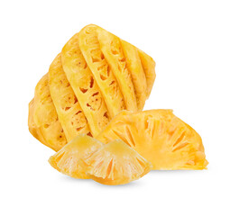 Fresh pineapple isolated on transparent background (.PNG)