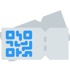 qr code voucher icon