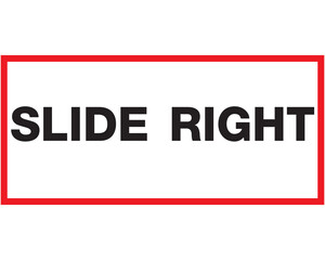 To open the slider right.